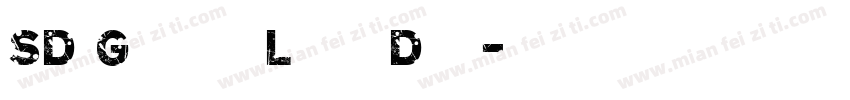 SD Georgia Light Demo字体转换